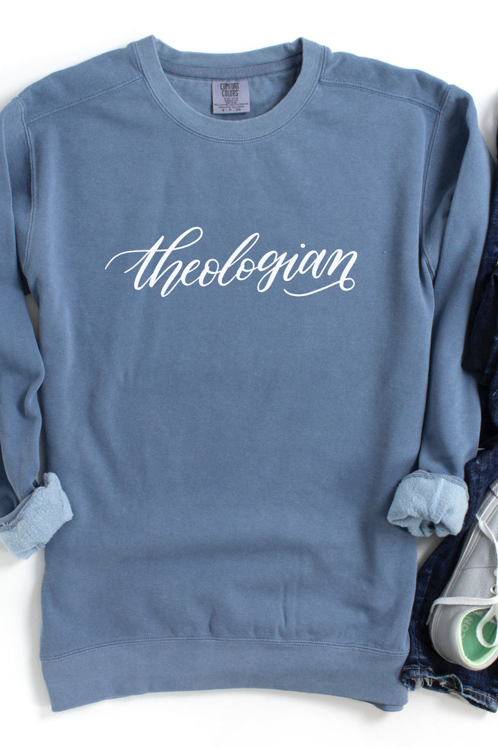 "Theologian" Crewneck Pullover