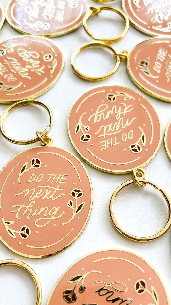 “Do the Next Thing” Keychain