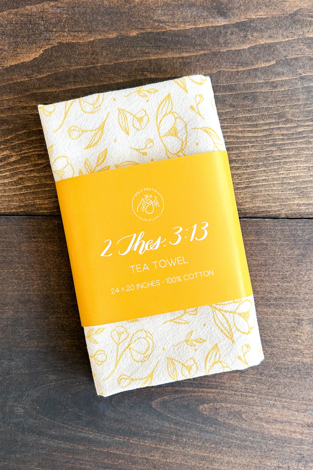2 Thessalonians 3:13 Tea Towel