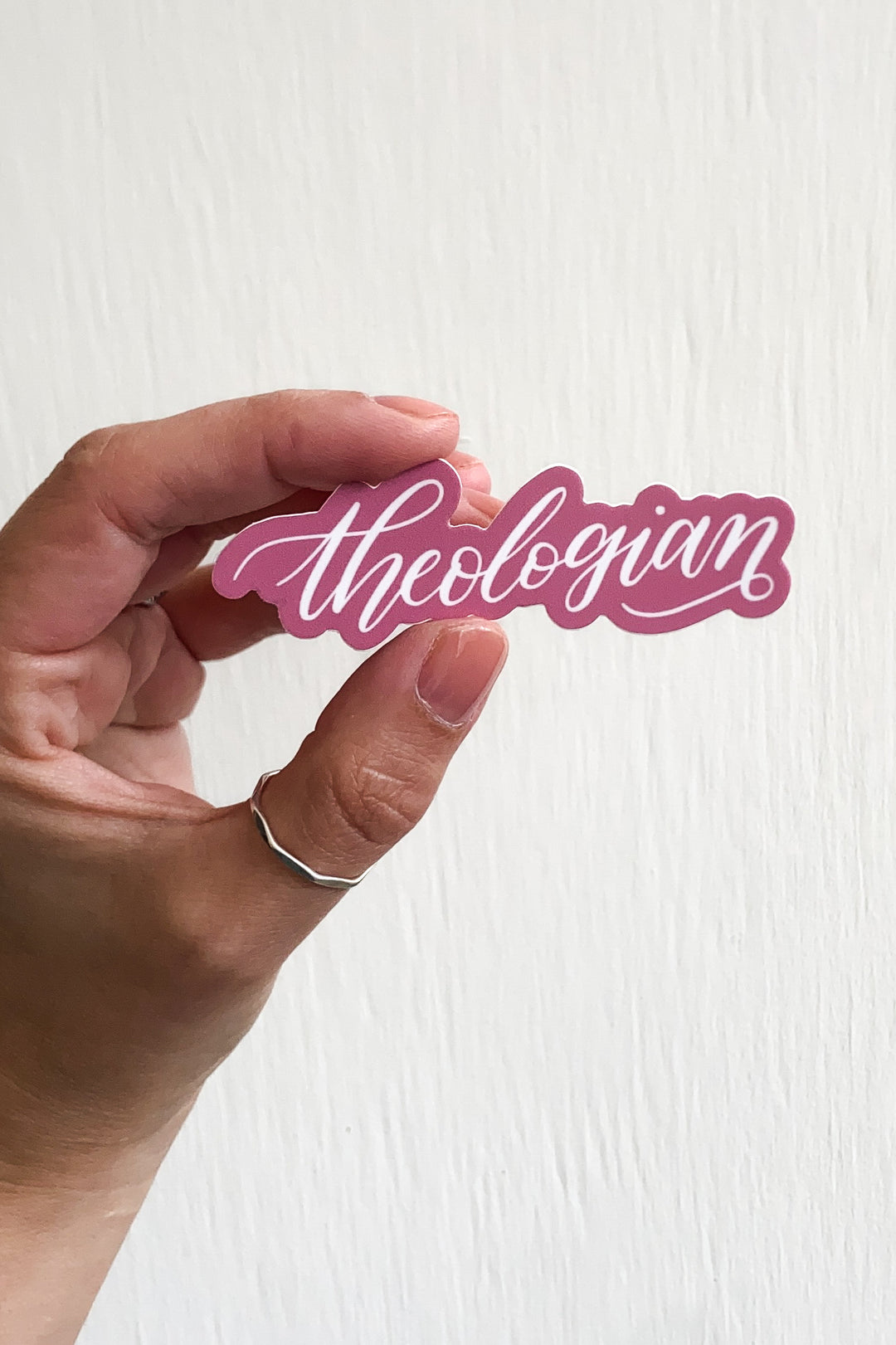 Theologian (Script) Sticker
