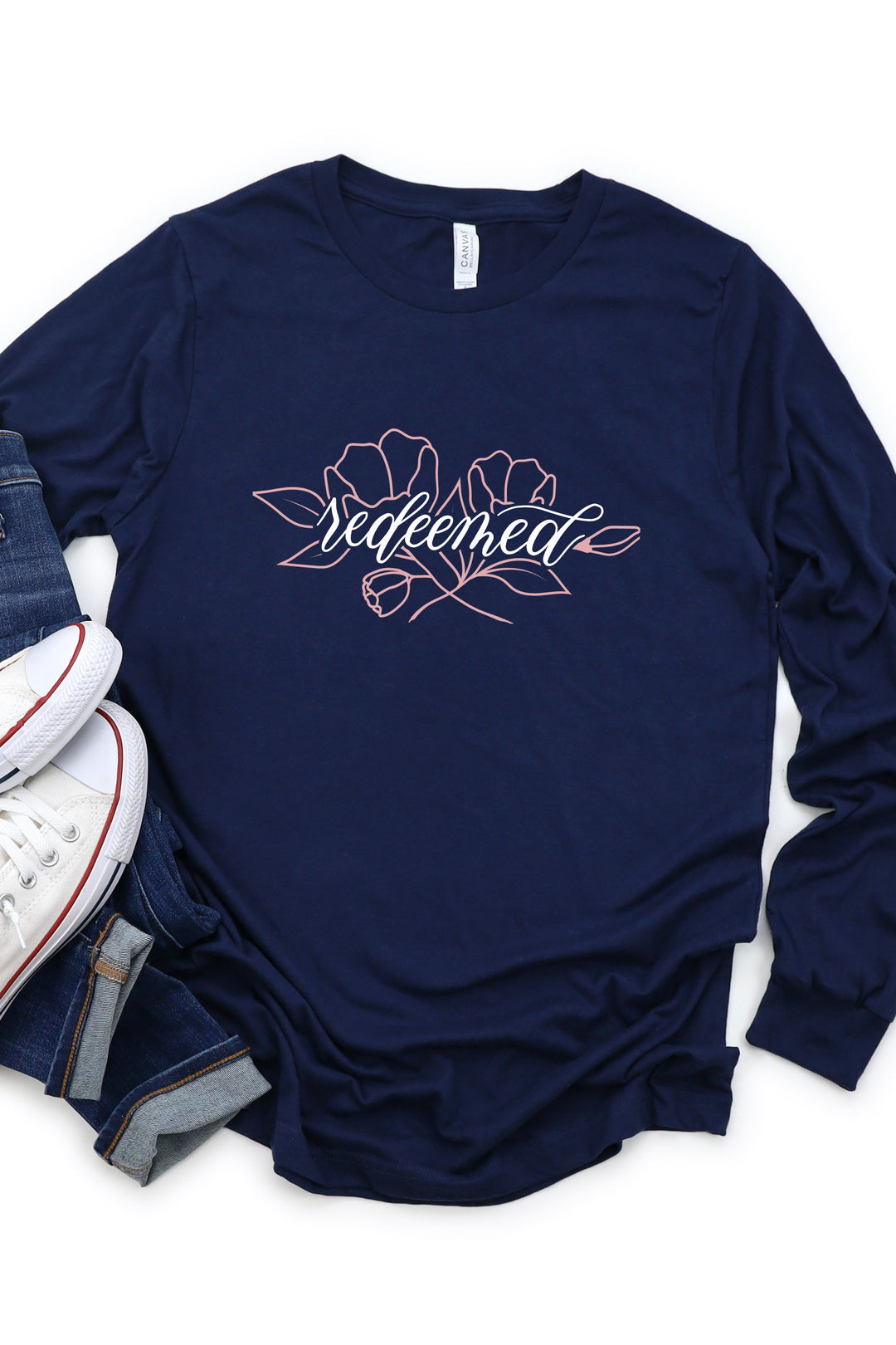 "Redeemed" Long Sleeve Tee