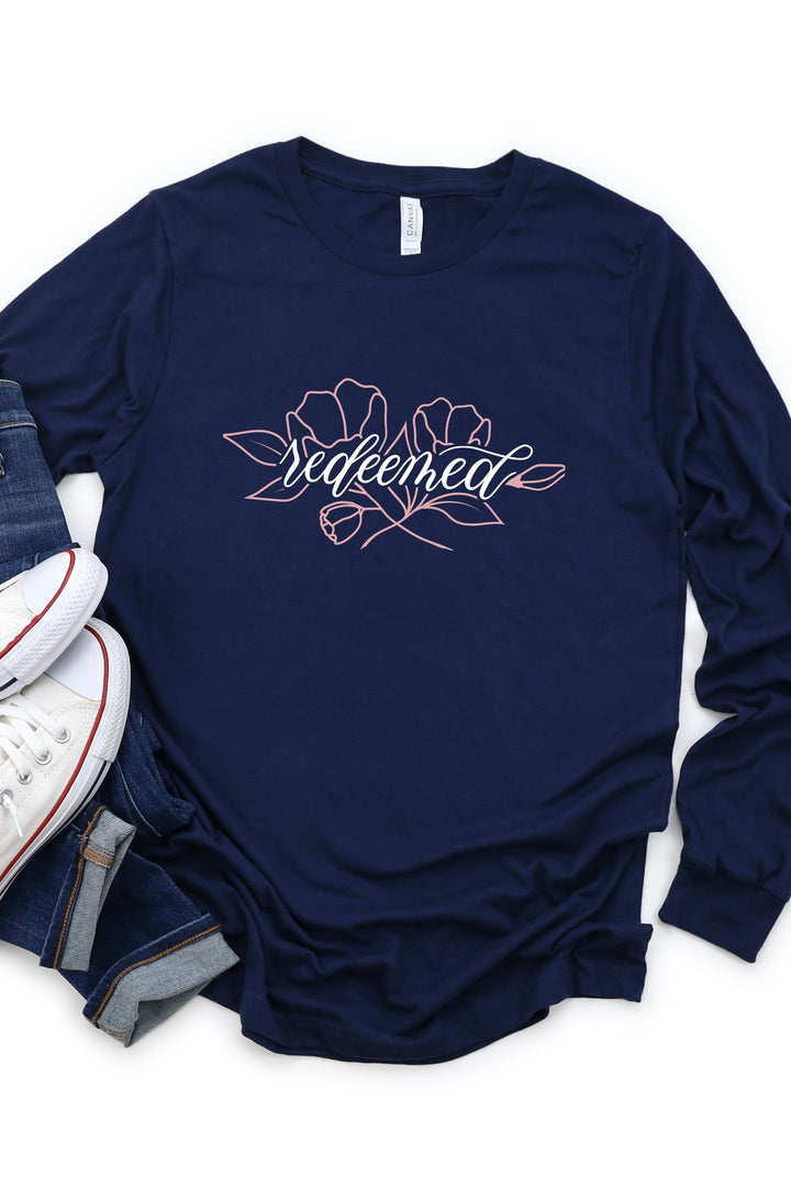 "Redeemed" Long Sleeve Tee