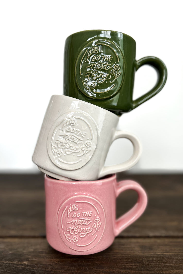 “Do the Next Thing” Handmade Mug
