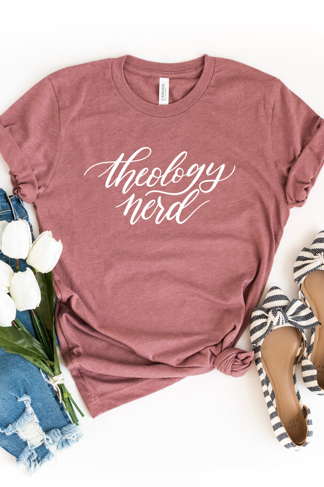 "Theology Nerd" (Script) Tee