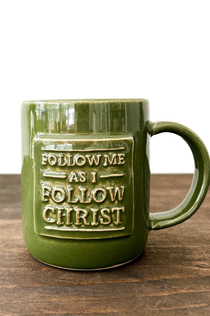 “Follow Me as I Follow Christ” (1 Cor. 11:1) Handmade Mug