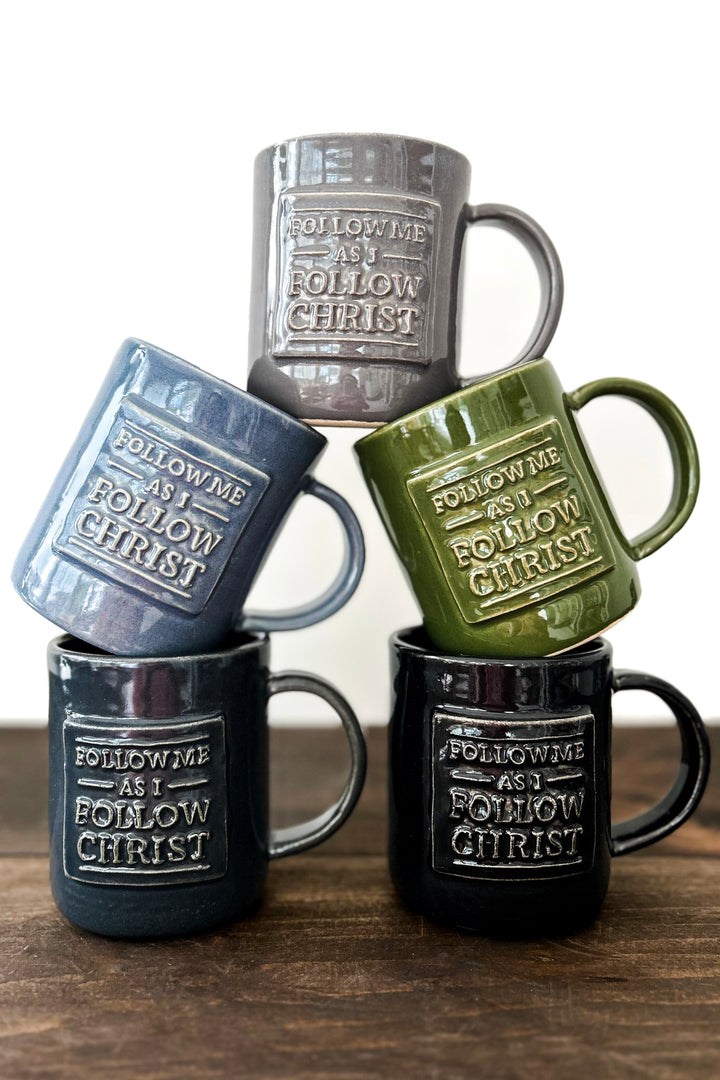 “Follow Me as I Follow Christ” (1 Cor. 11:1) Handmade Mug