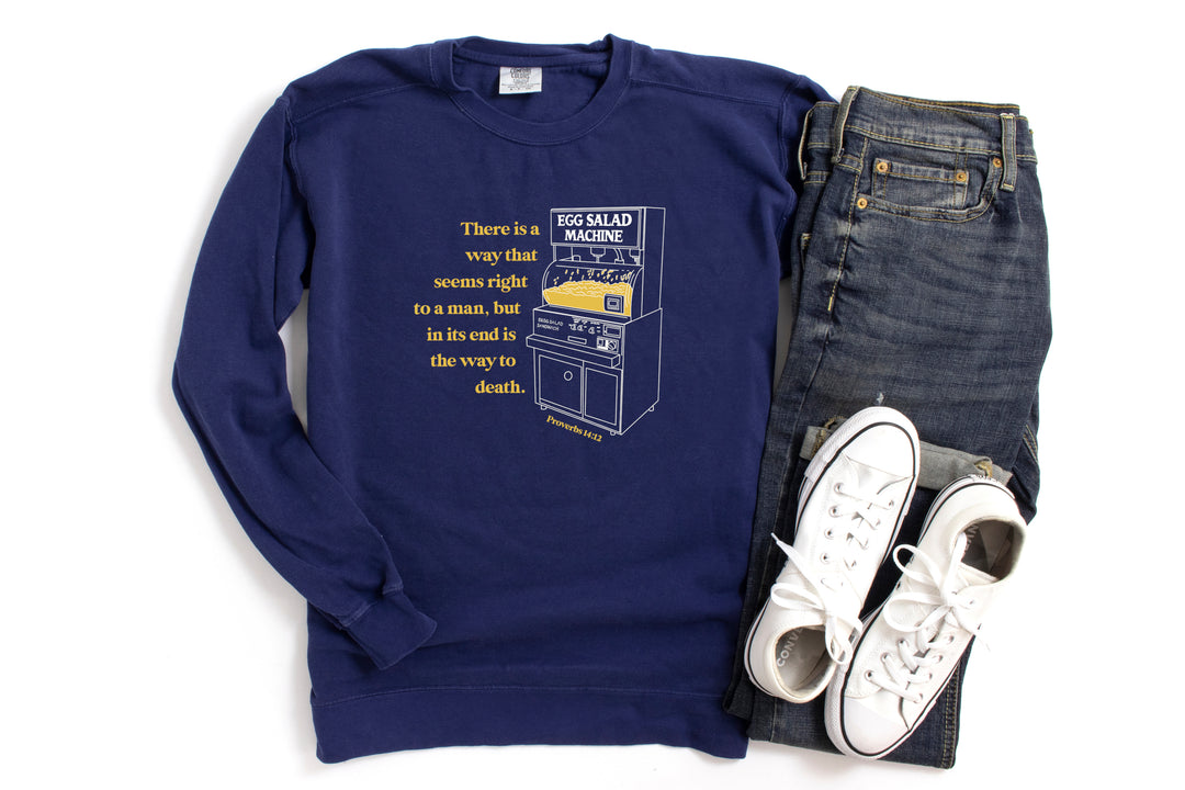 Egg Salad Machine Crewneck Pullover