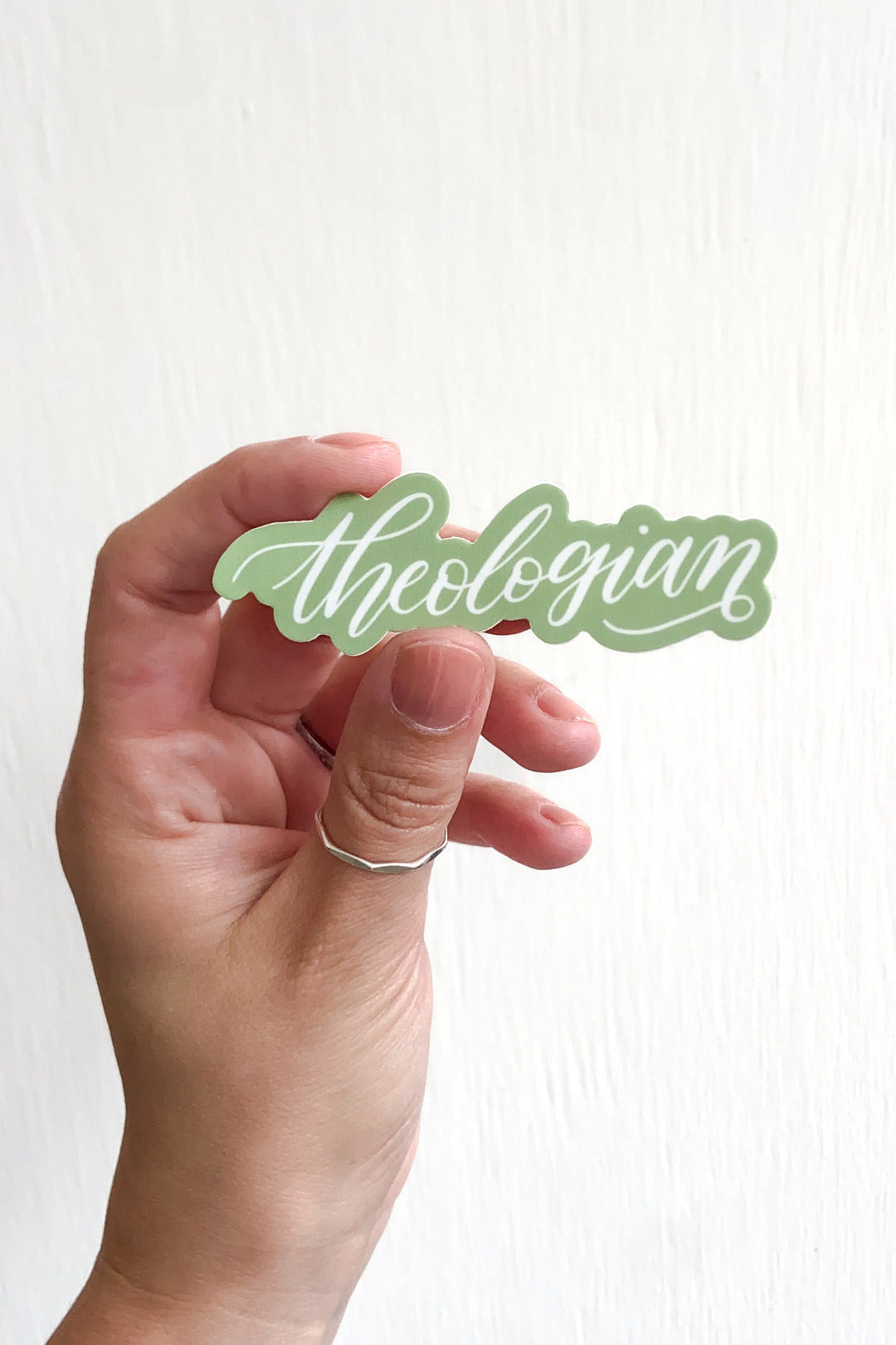 Theologian (Script) Sticker