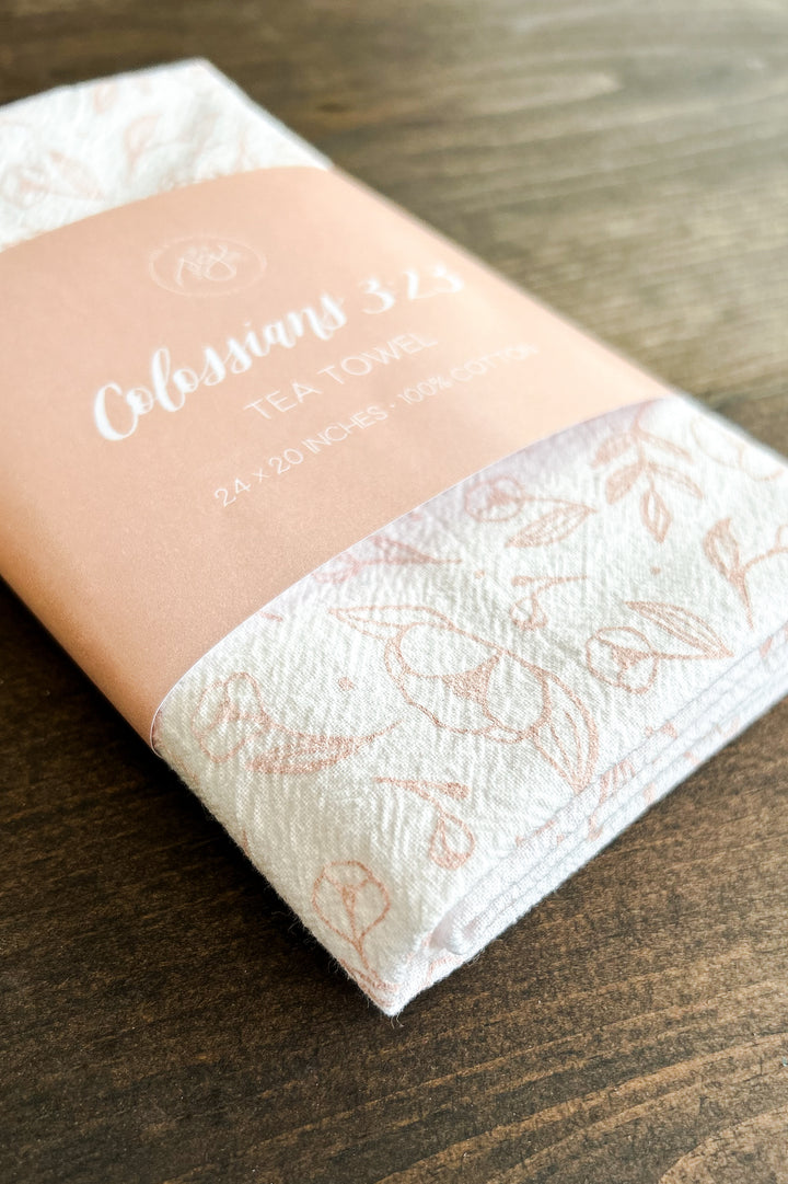 Colossians 3:23 Tea Towel
