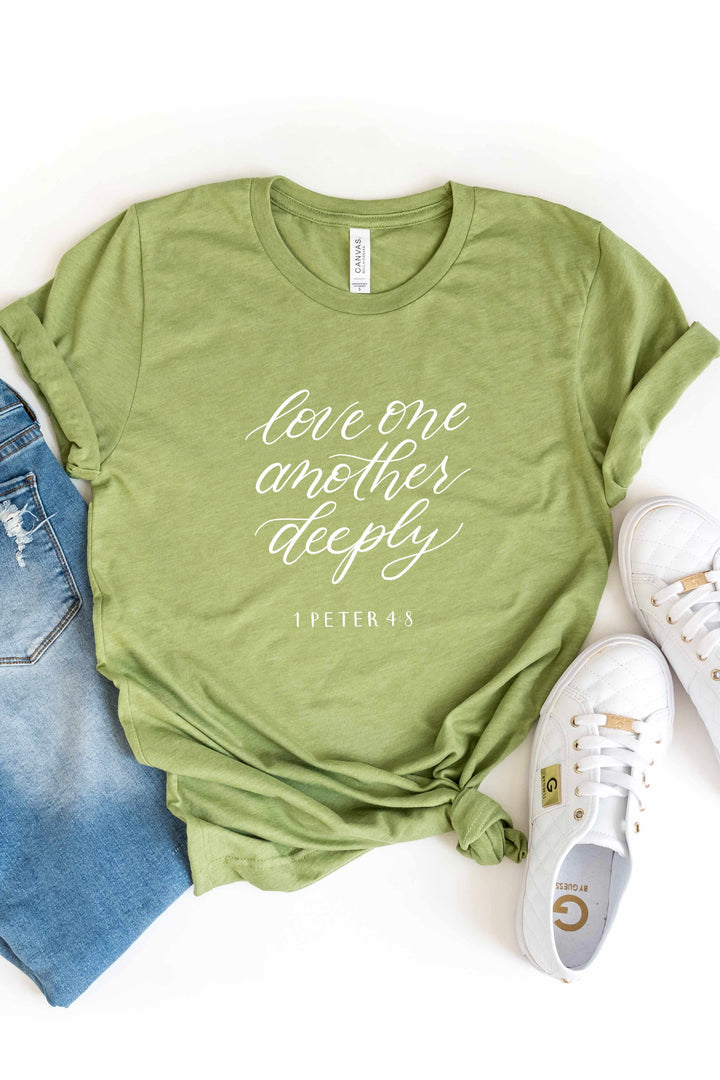 "Love One Another Deeply" Tee