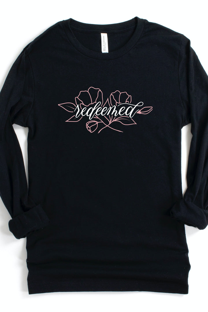 "Redeemed" Long Sleeve Tee
