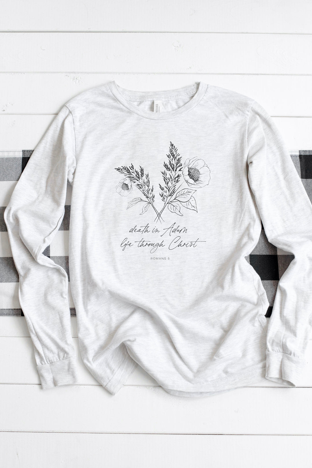 Romans 5 Long Sleeve Tee