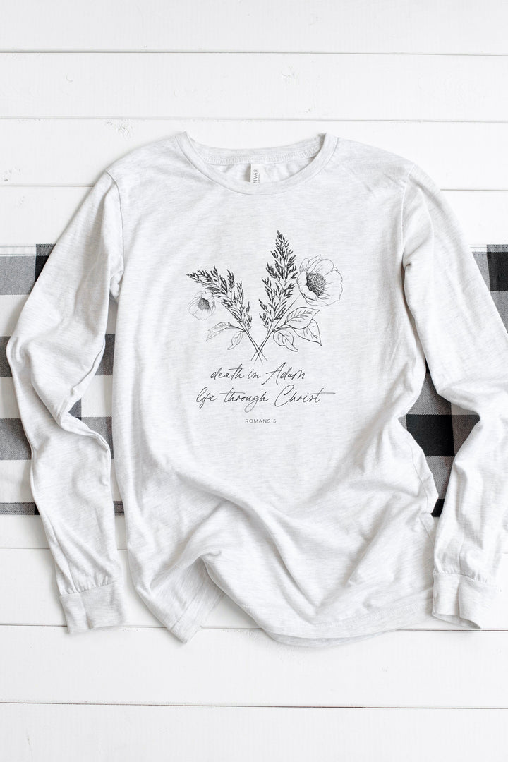 Romans 5 Long Sleeve Tee