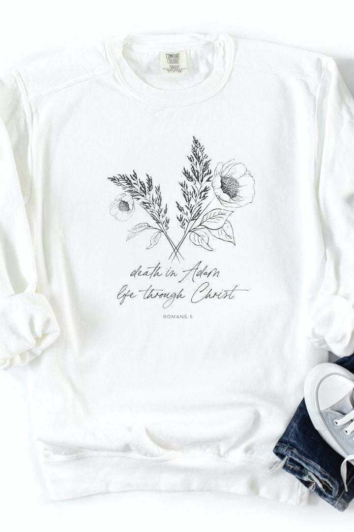 Romans 5 Crewneck Pullover