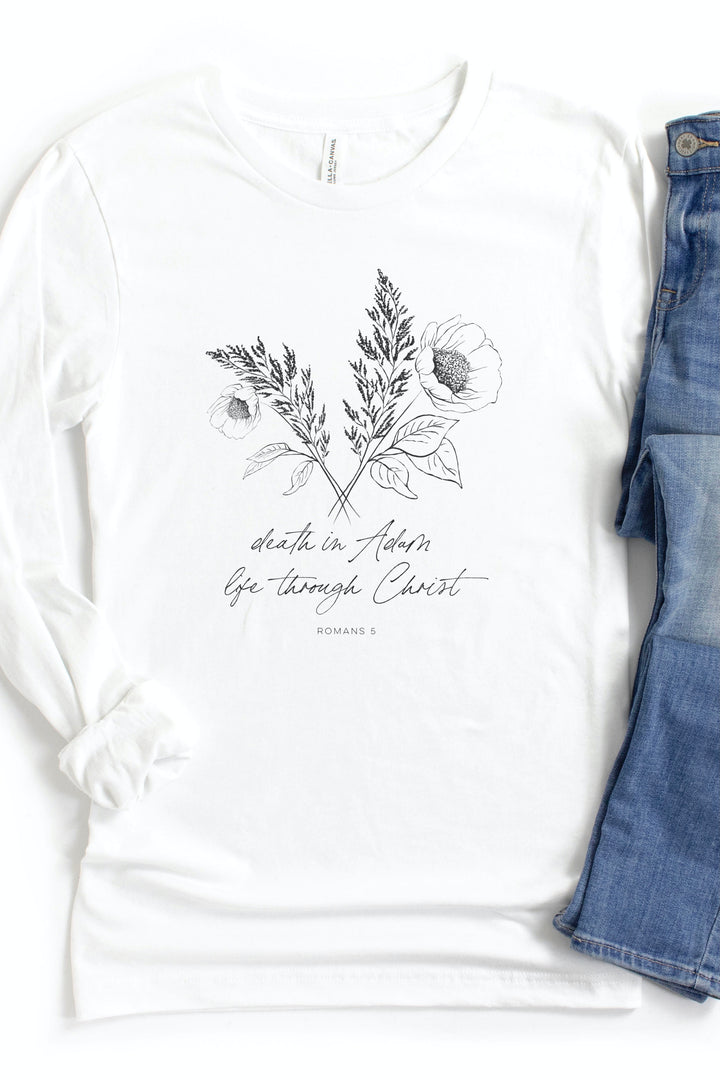 Romans 5 Long Sleeve Tee