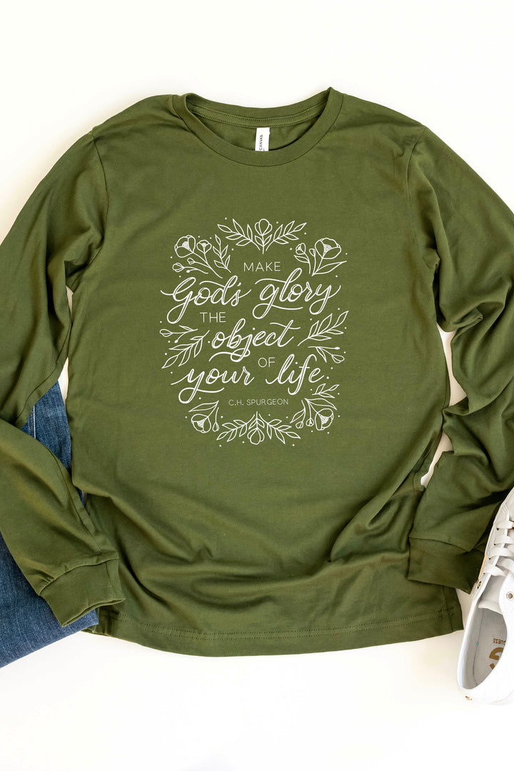 Spurgeon/God's Glory Long Sleeve Tee