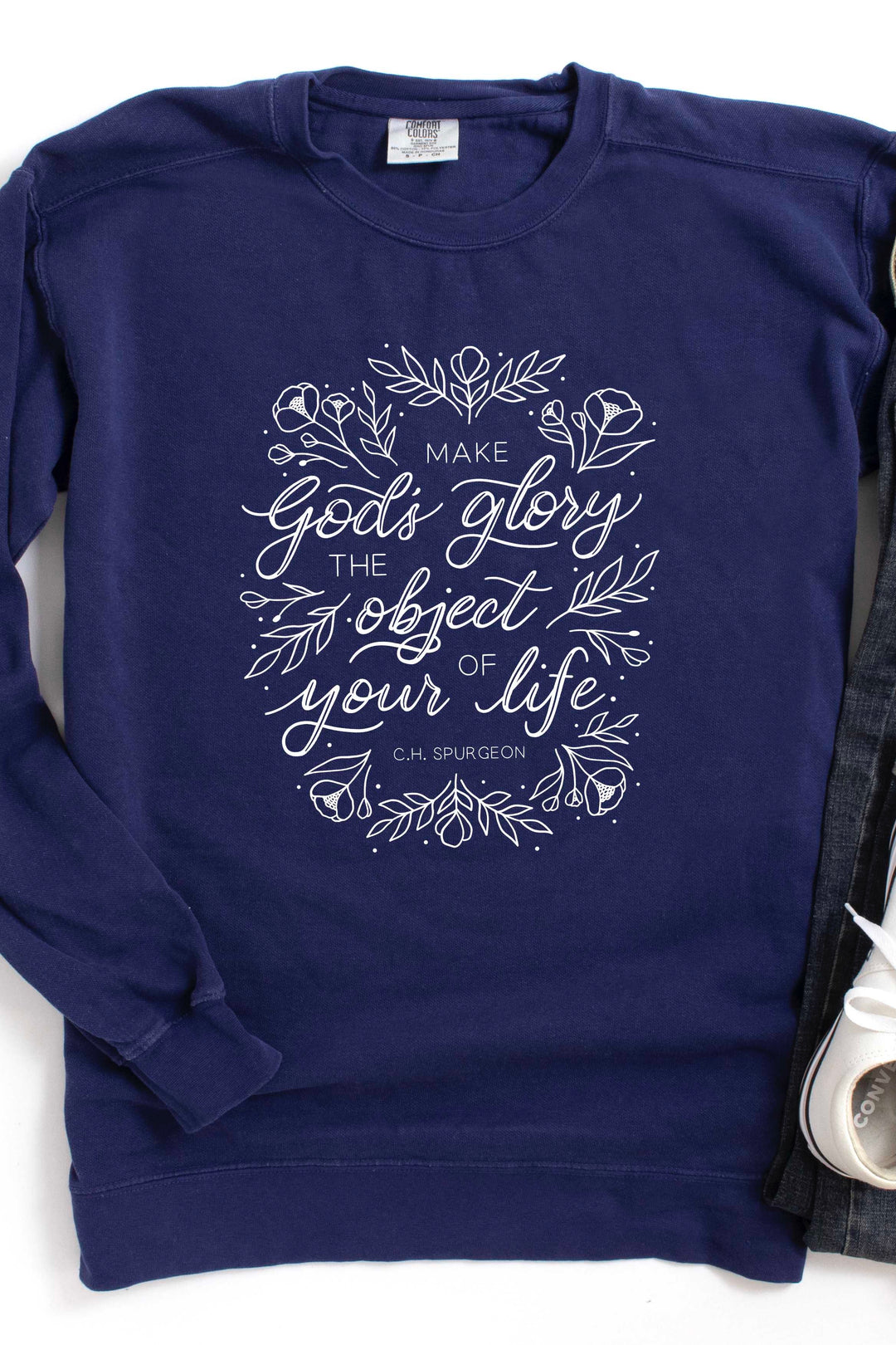 Spurgeon/God's Glory Crewneck Pullover