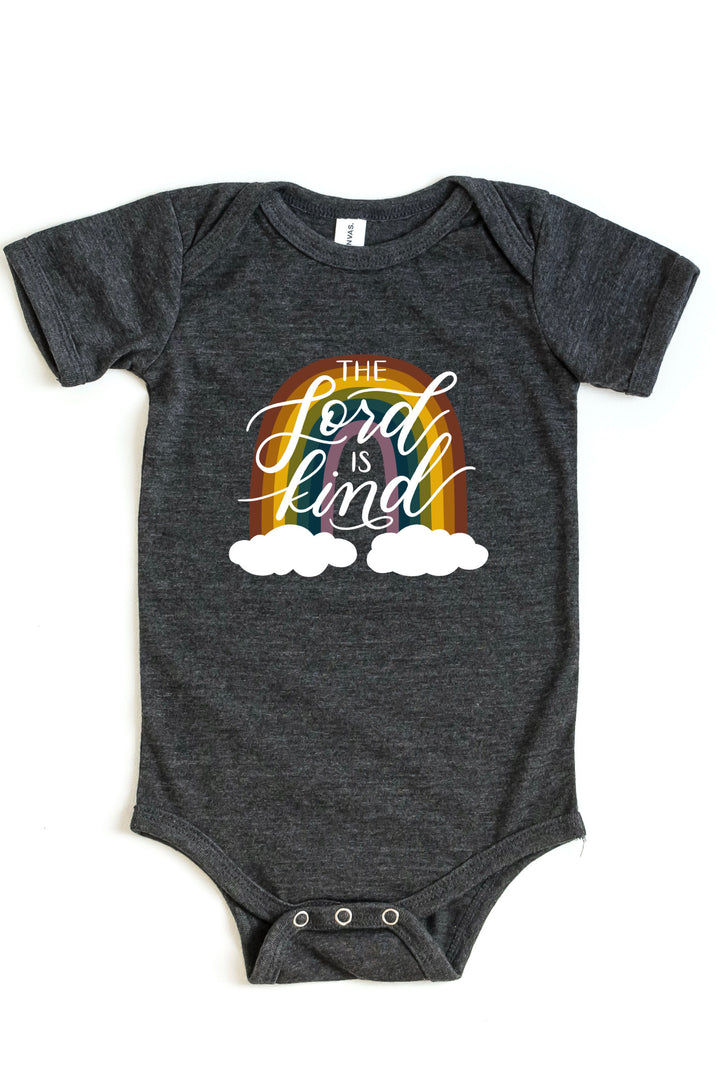"The Lord is Kind" Rainbow Onesie