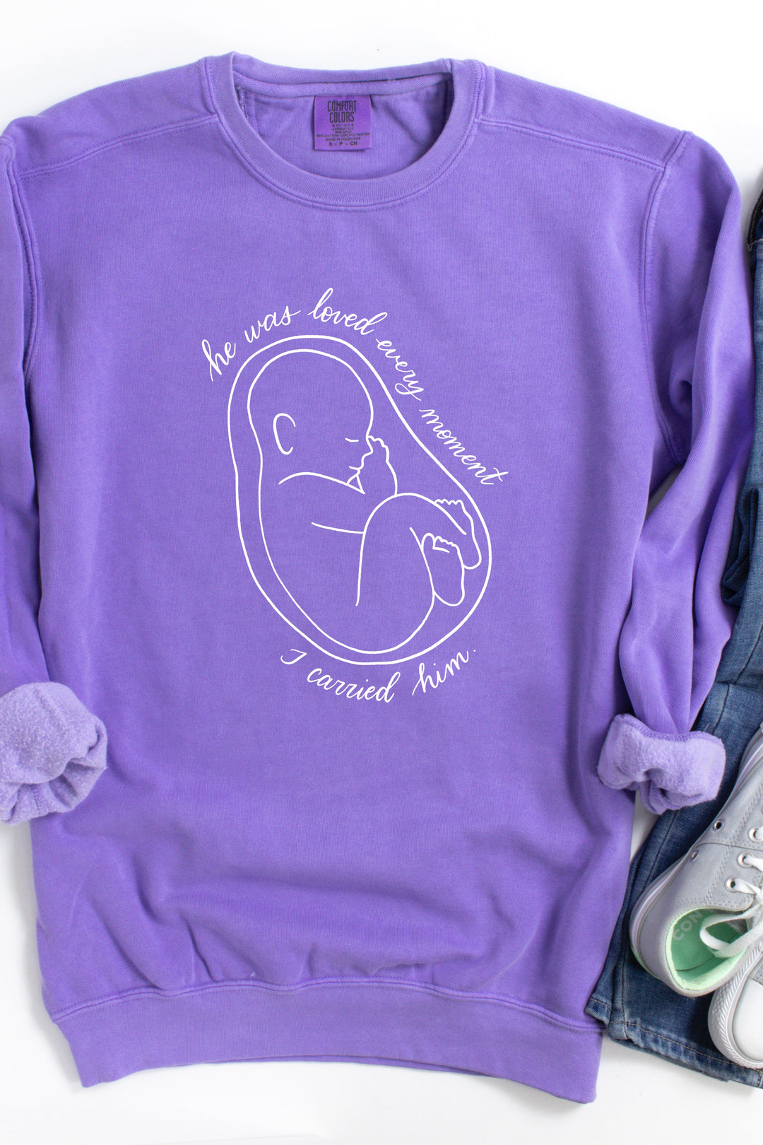 Loved Baby (Boy) Crewneck