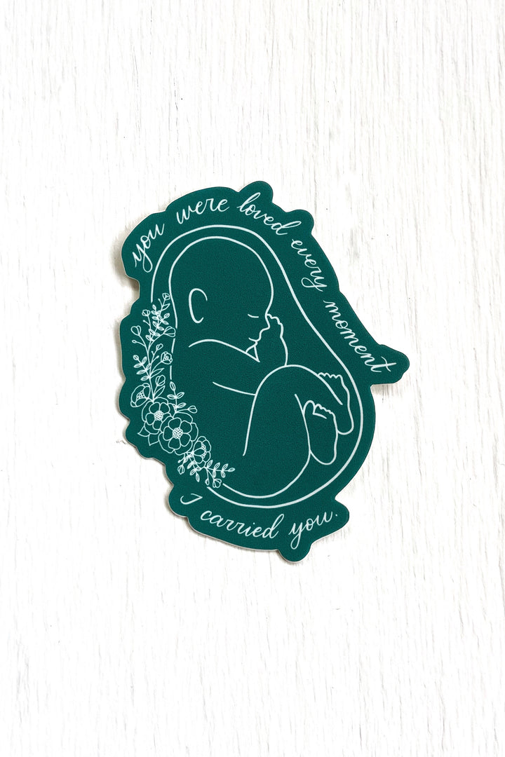 Loved Baby Sticker