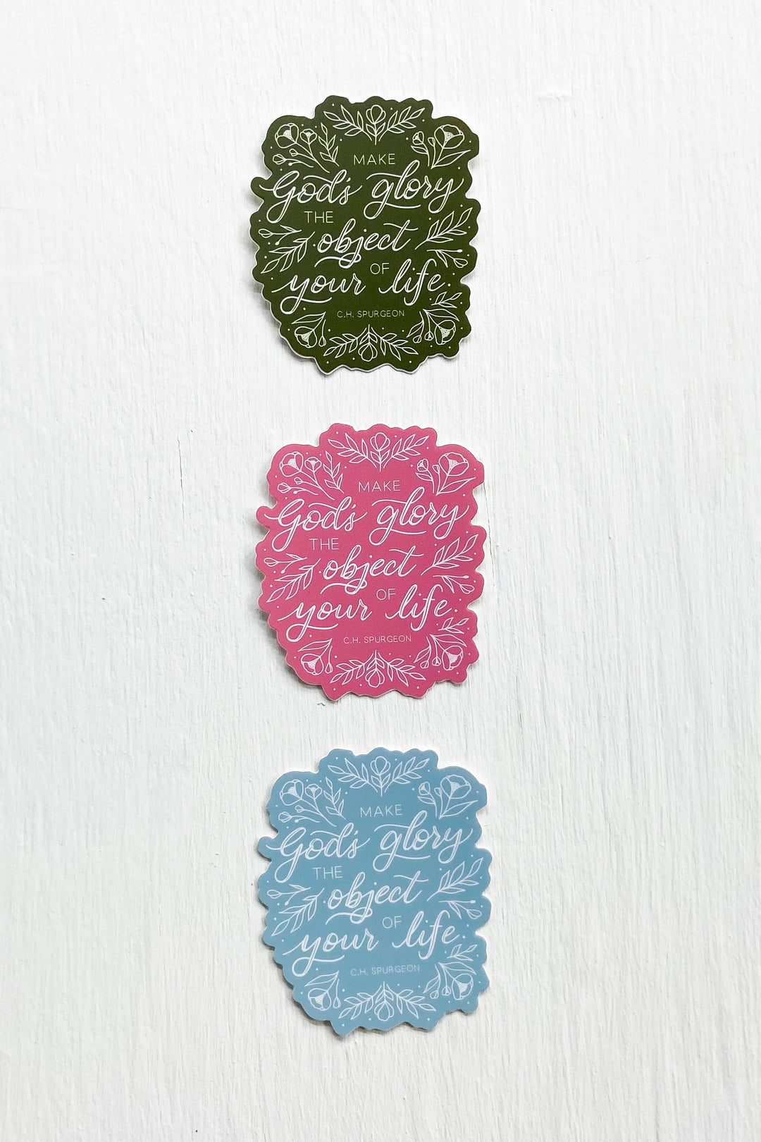 Spurgeon/God’s Glory Sticker