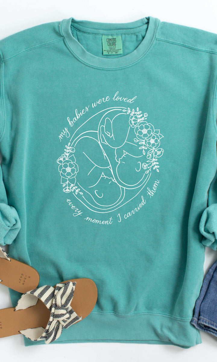 Loved Twin Babies Crewneck