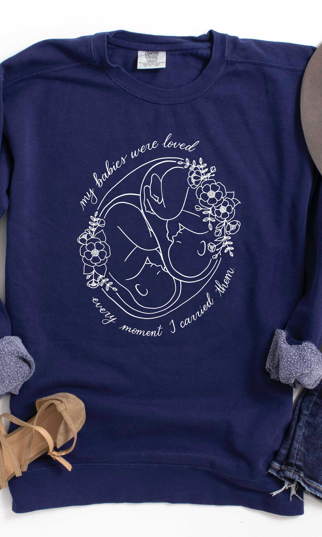 Loved Twin Babies Crewneck