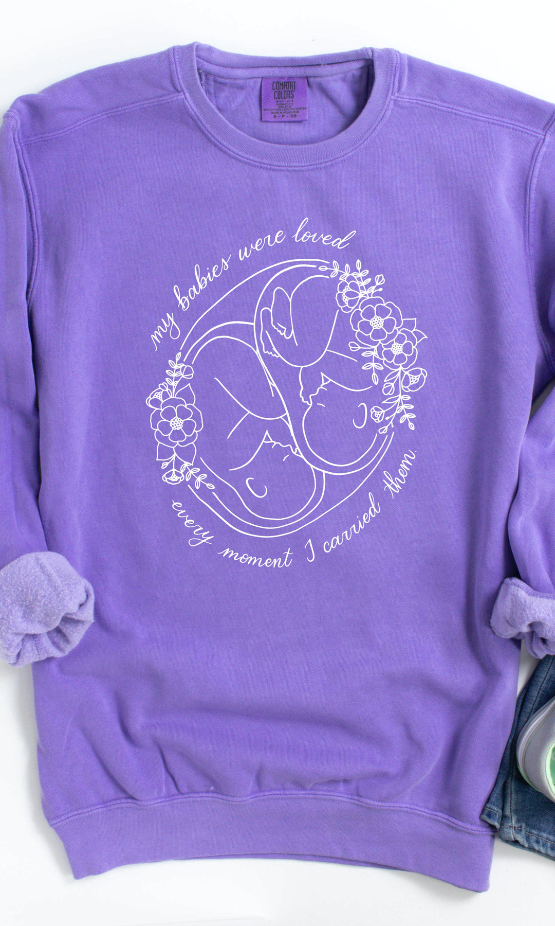 Loved Twin Babies Crewneck