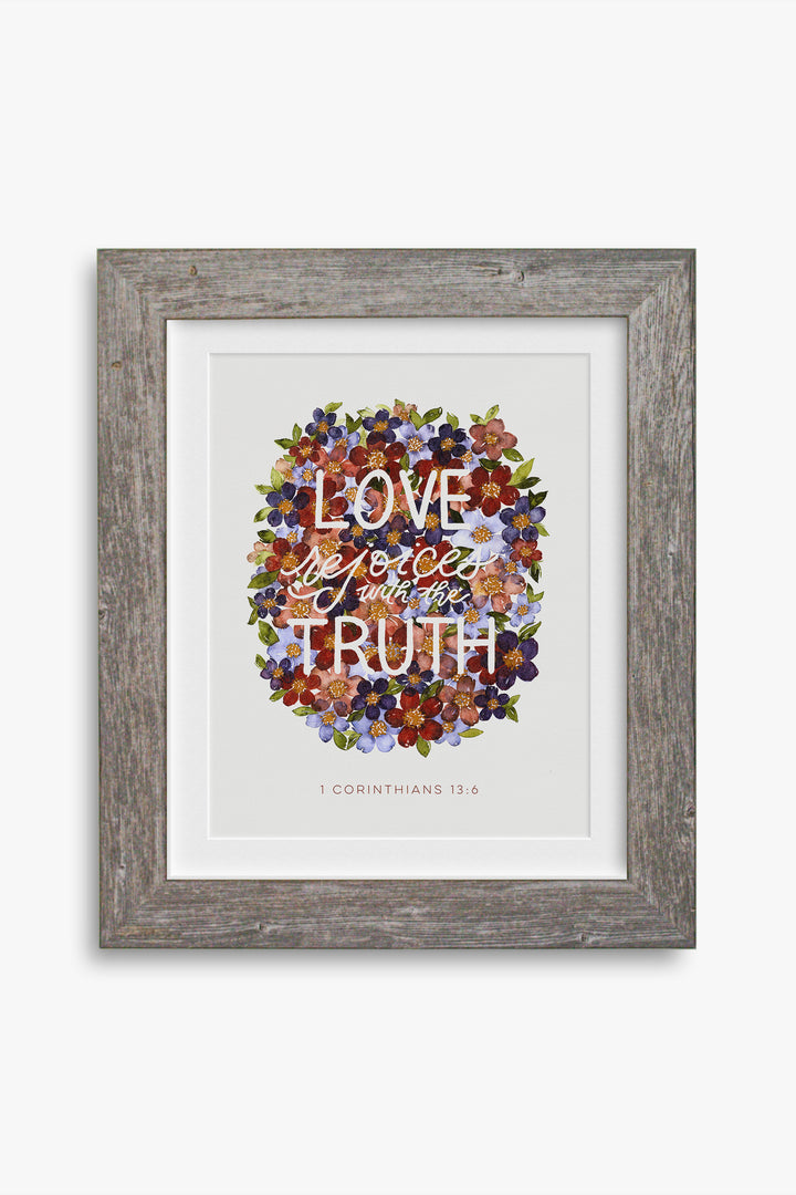 “Love Rejoices with the Truth”