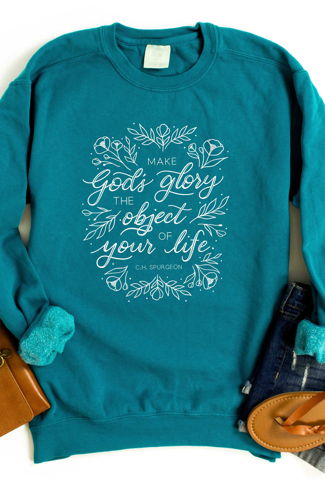 Spurgeon/God's Glory Crewneck Pullover