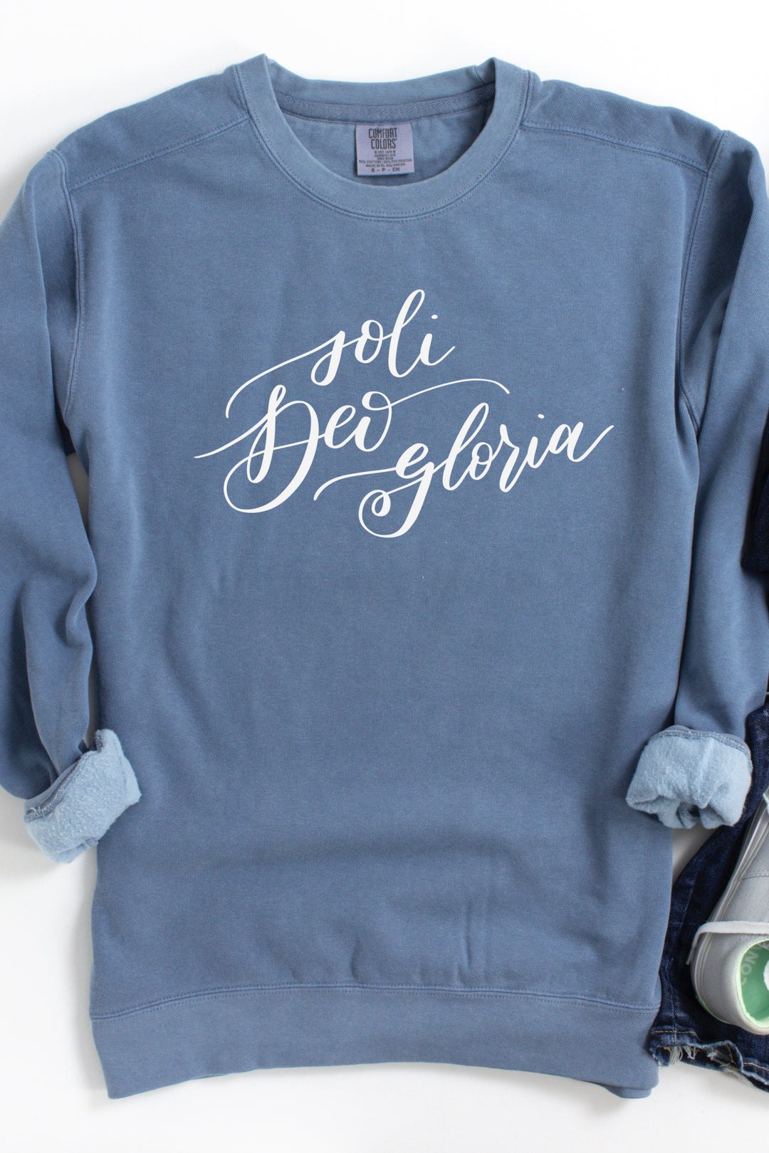 "Soli Deo Gloria" Crewneck Pullover