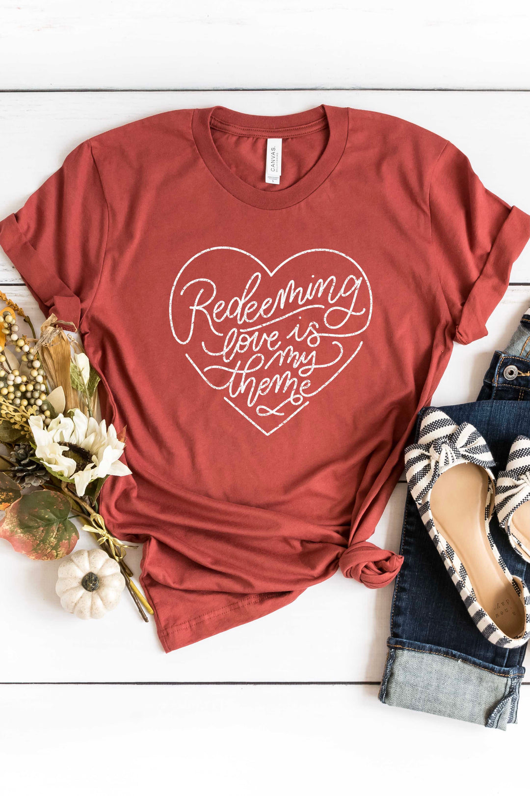"Redeeming Love Is My Theme" Tee