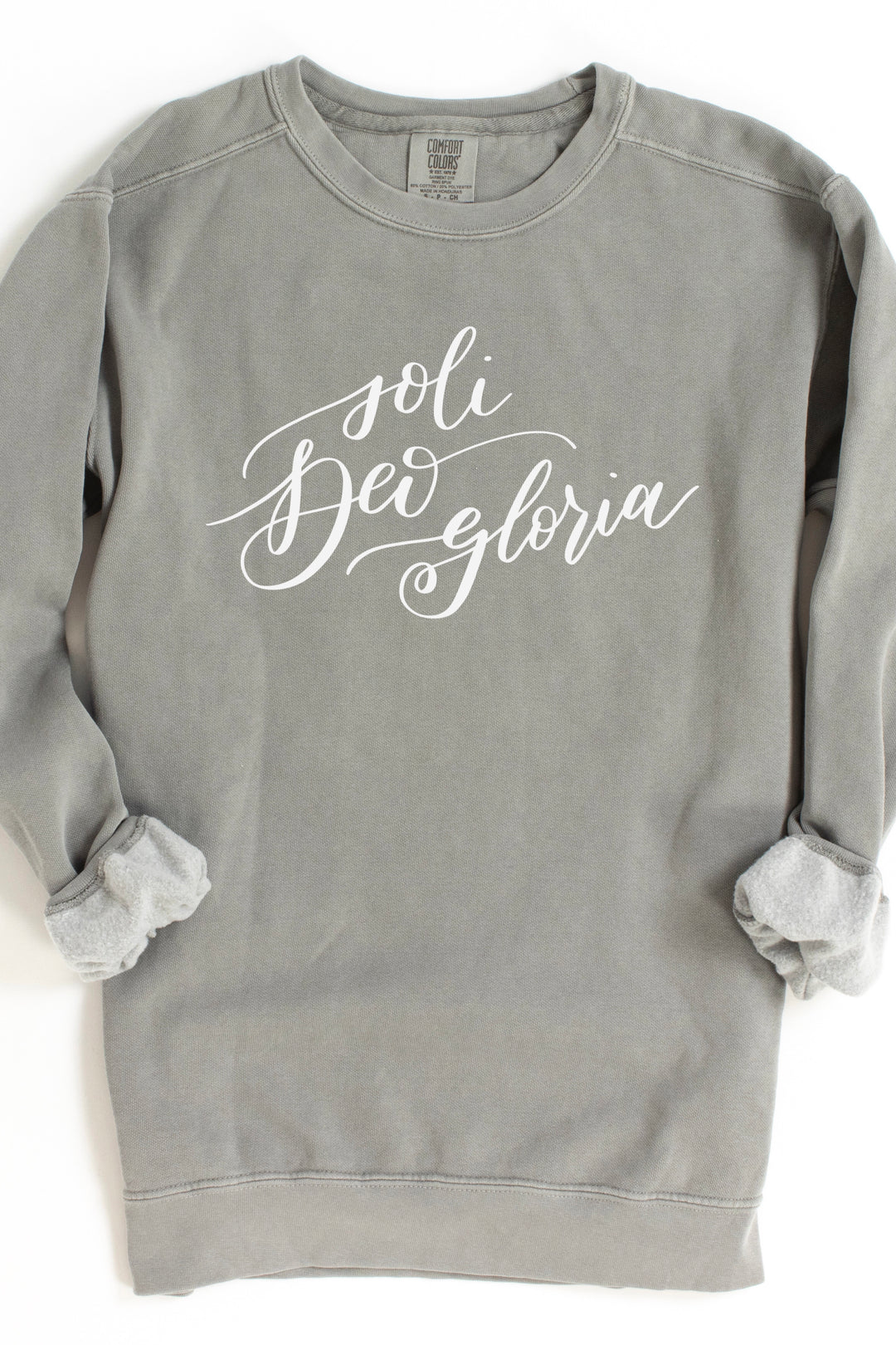 "Soli Deo Gloria" Crewneck Pullover