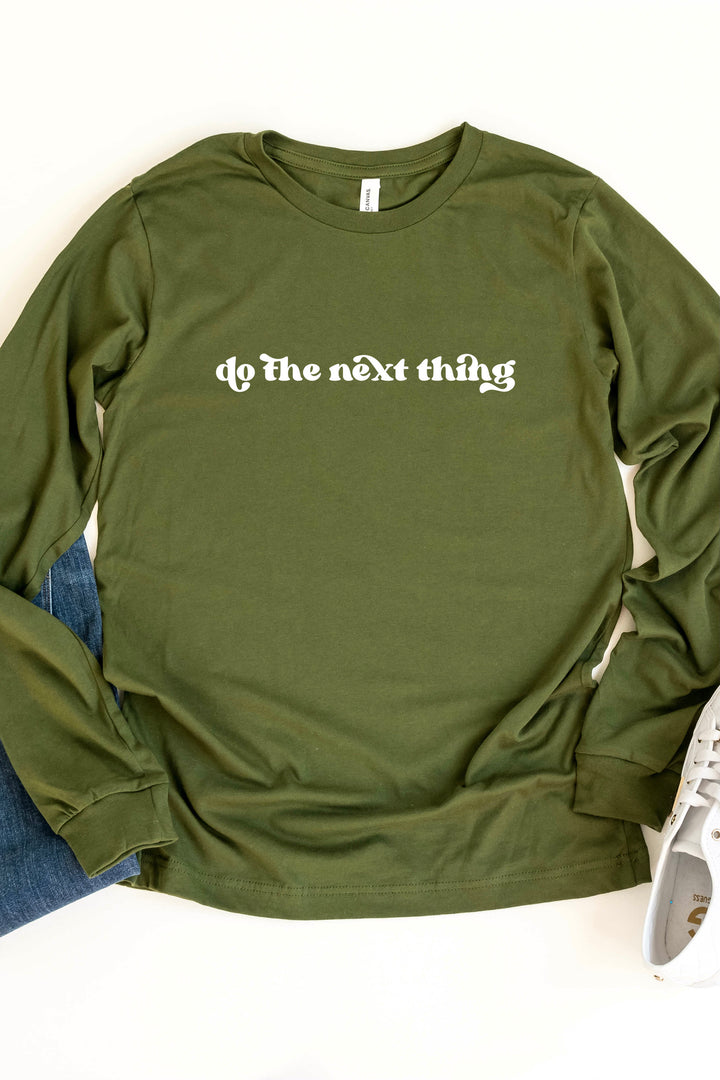 "Do the Next Thing" Long Sleeve Tee