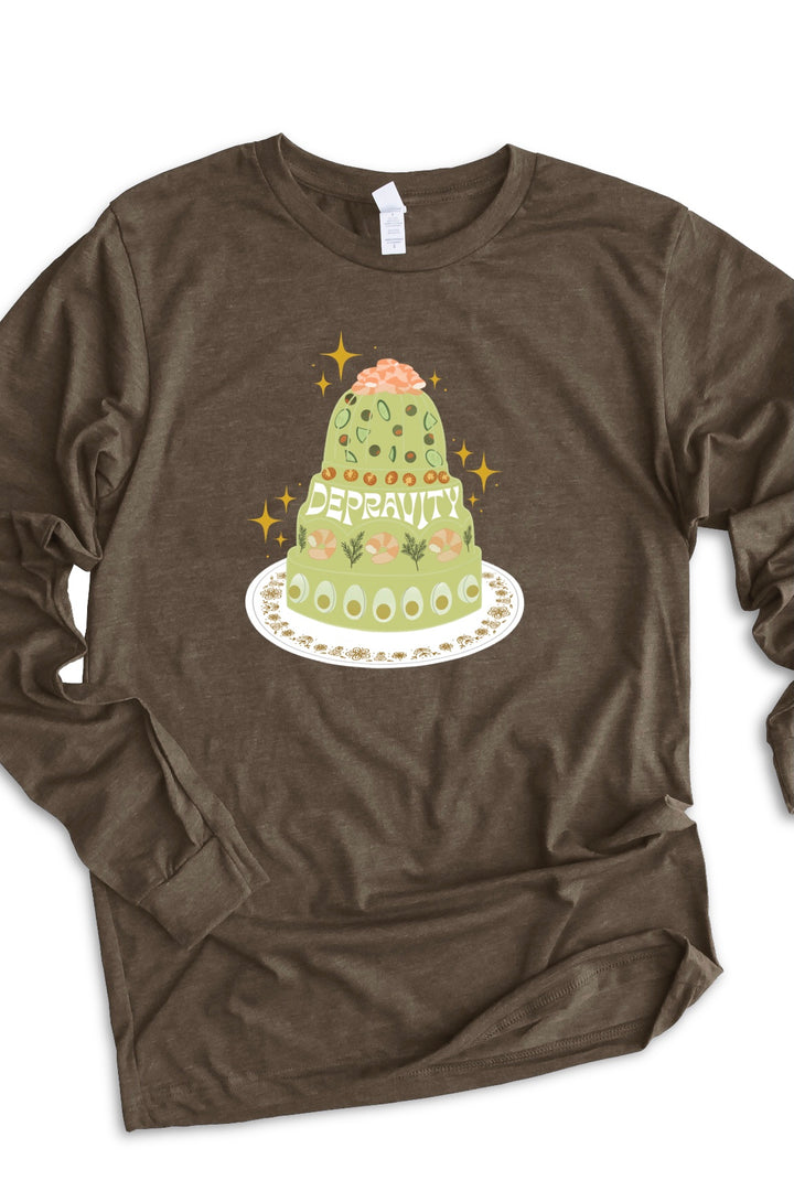 Proof of Depravity Jello Salad Long Sleeve Tee