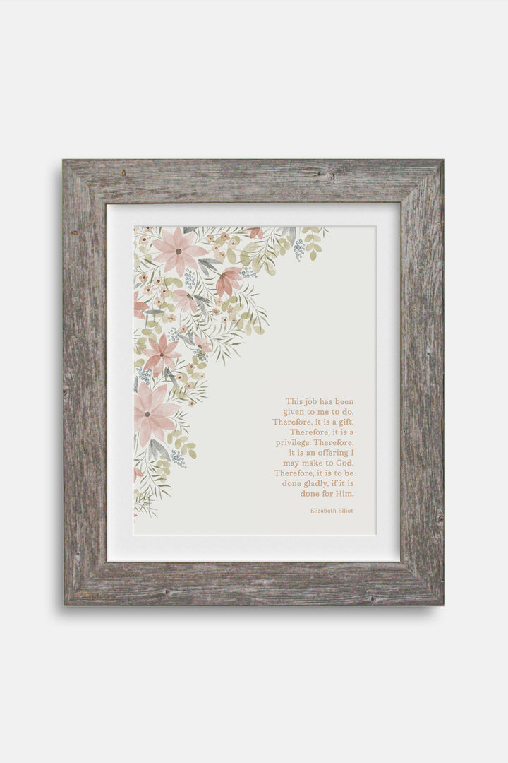 Offering & Privilege, Elisabeth Elliot