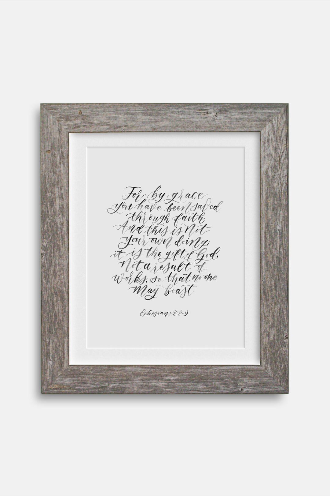 By Grace You Have Been Saved, Eph. 2:8-9