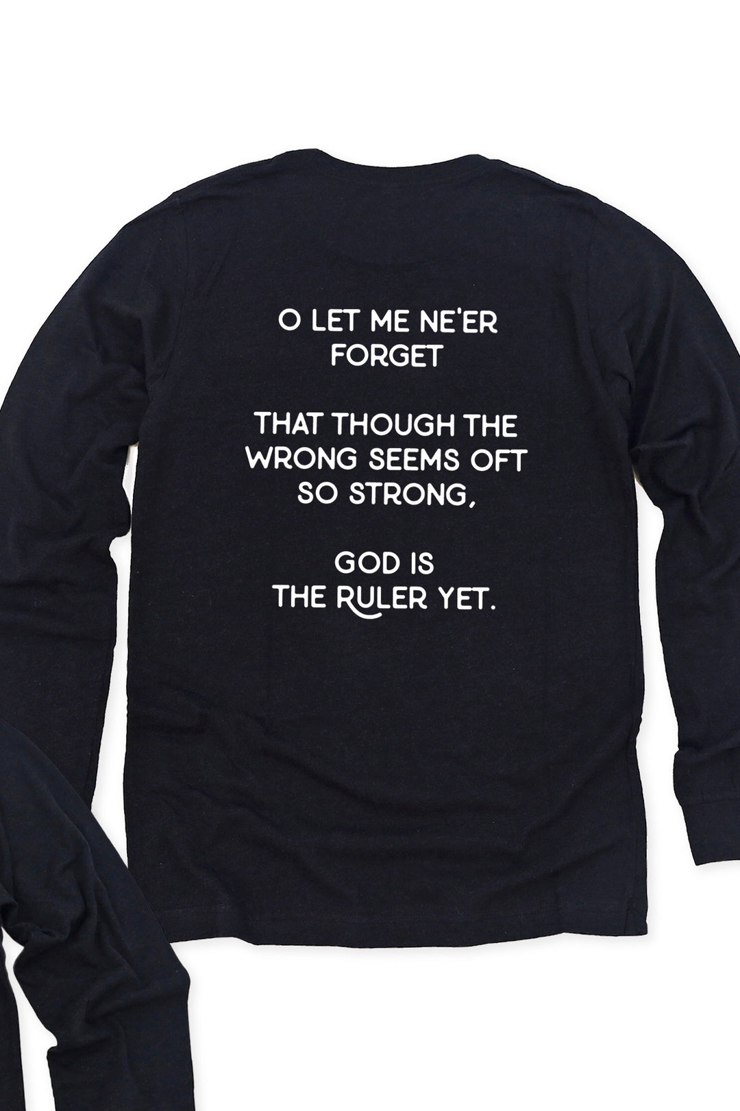 "This is my Father's world" Minimal Long Sleeve Tee
