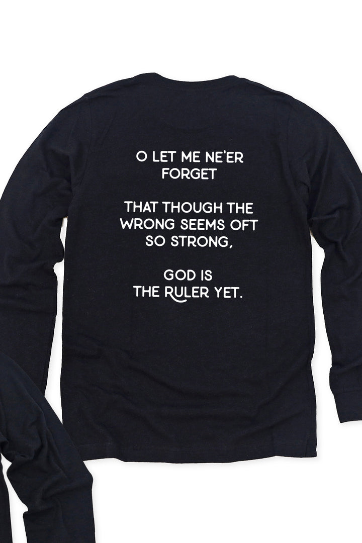 "This is my Father's world" Minimal Long Sleeve Tee