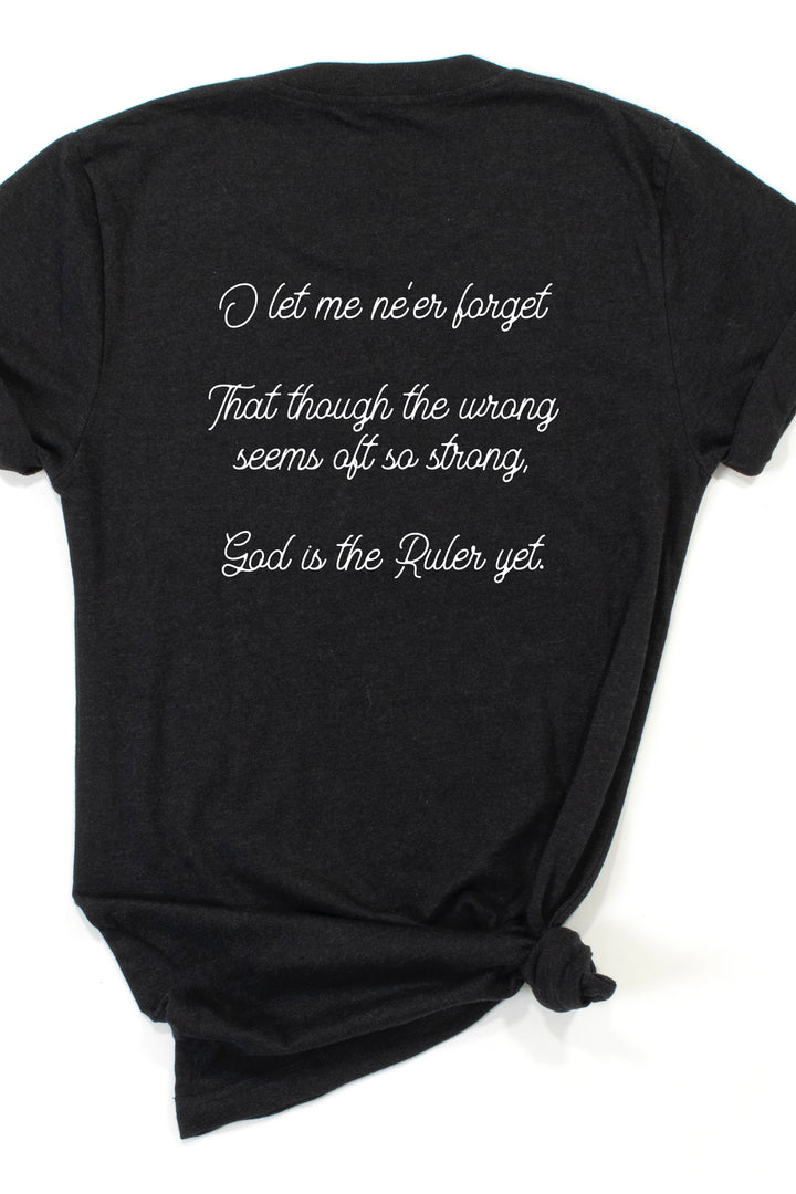"This is my Father's World" Script Tee