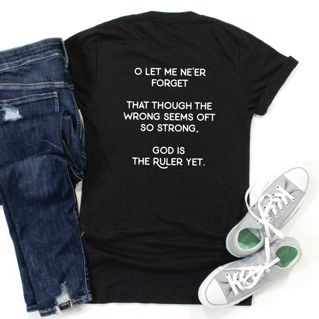 "This is my Father's World" Minimal Tee