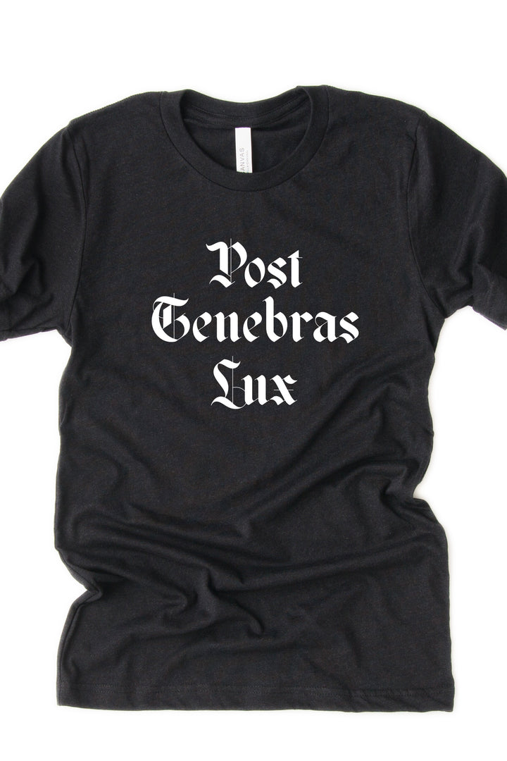 Blackletter "Post Tenebras Lux" Tee