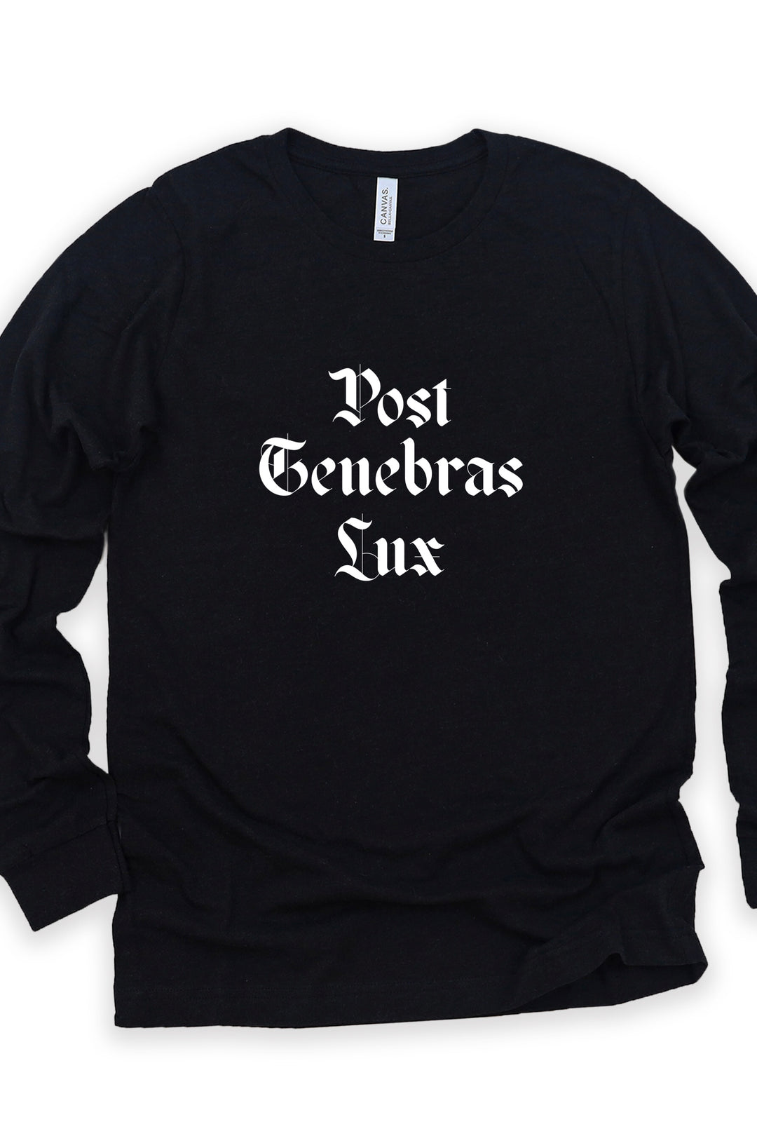 Blackletter "Post Tenebras Lux" Long Sleeve Tee