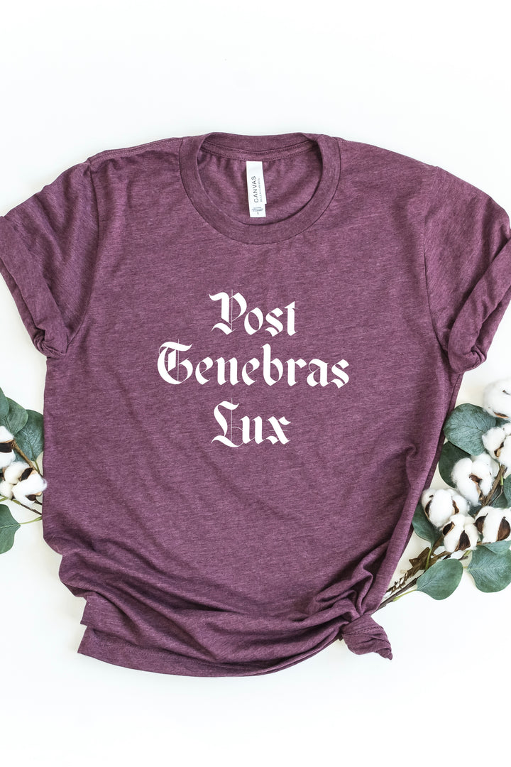 Blackletter "Post Tenebras Lux" Tee