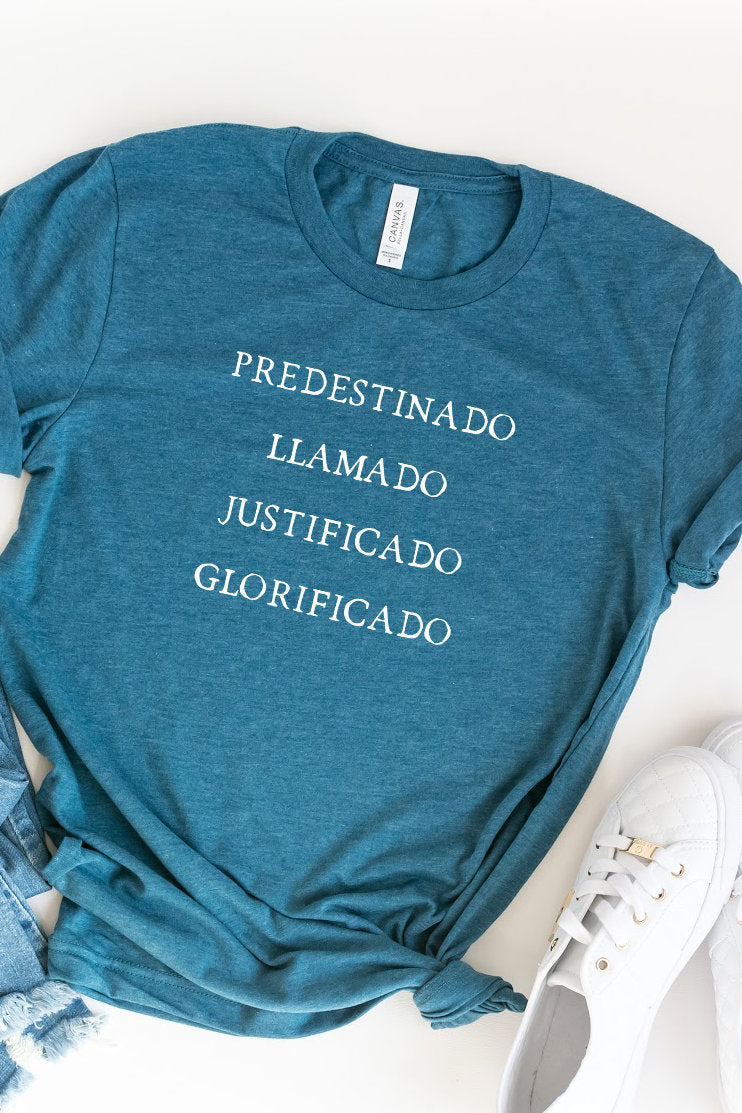 Romanos 8:30 Spanish Tee
