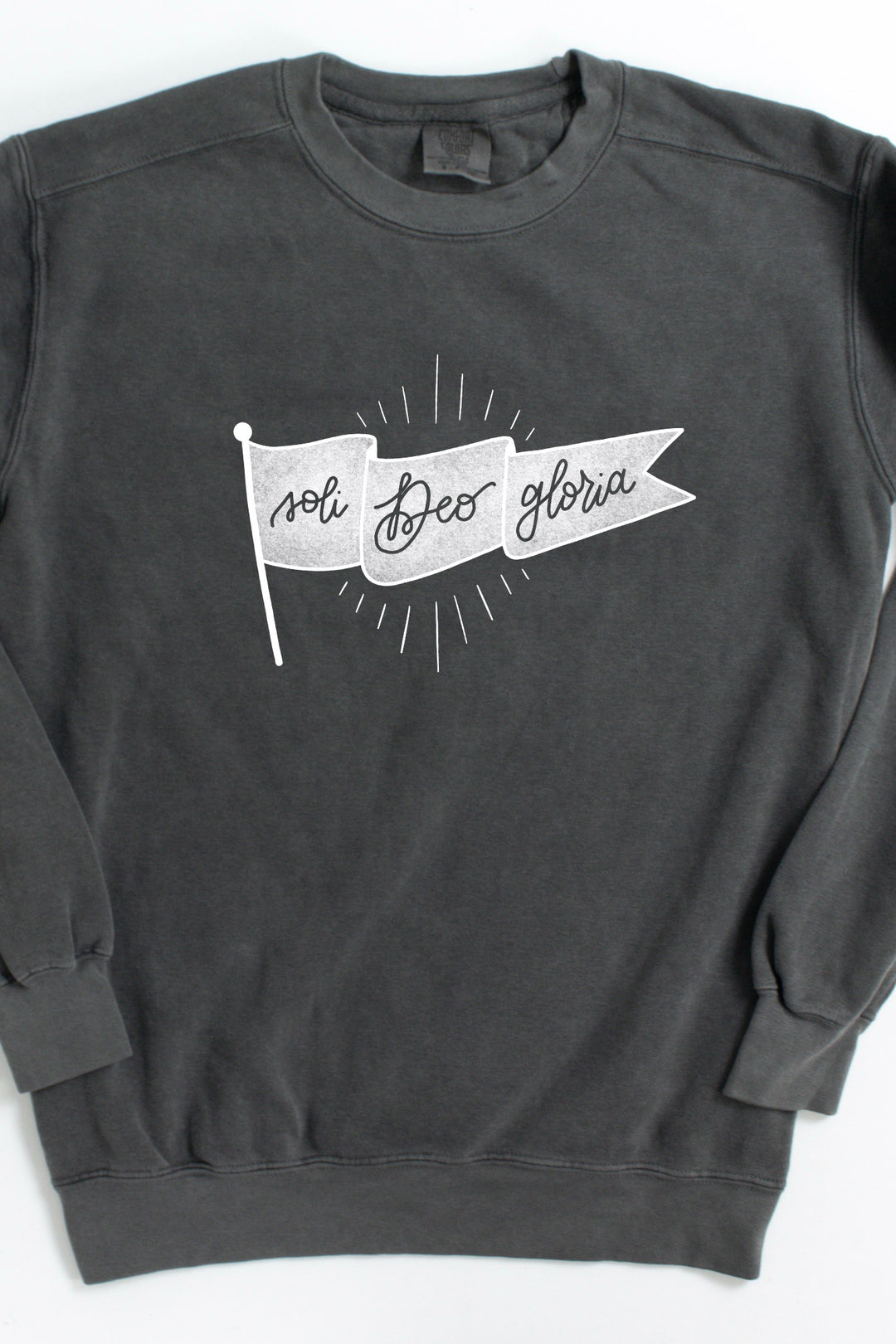 Soli Deo Gloria Banner Crewneck Pullover