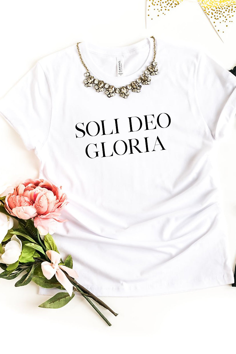 Soli Deo Gloria Tee
