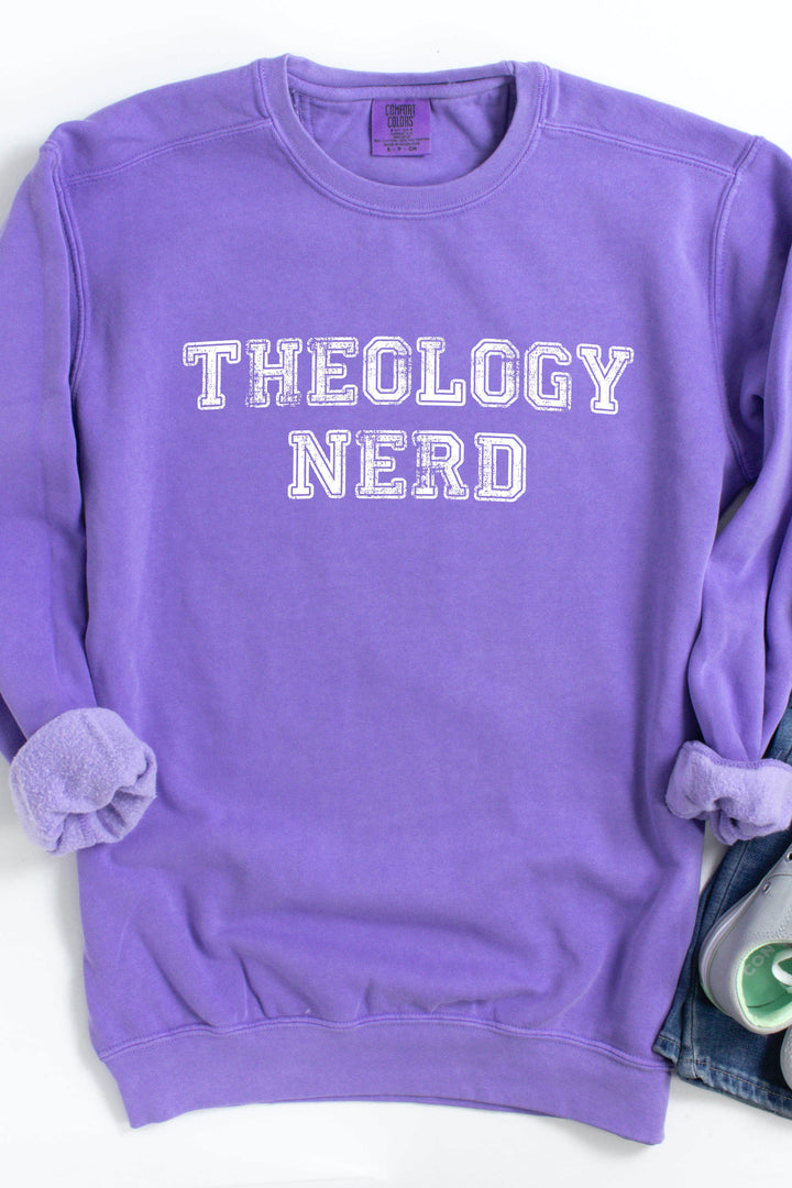 Theology Nerd Crewneck Pullover