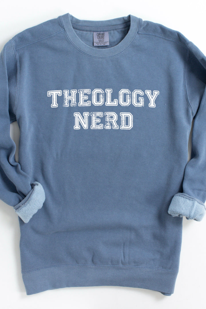 Theology Nerd Crewneck Pullover