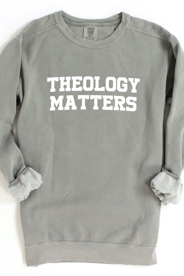 “Theology Matters” Crewneck Pullover